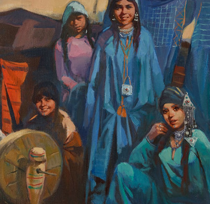 گالری نقاشی های فایق حسن از عراق