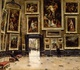 View of the Salon Carre in the Louvre by Alexandre Brun