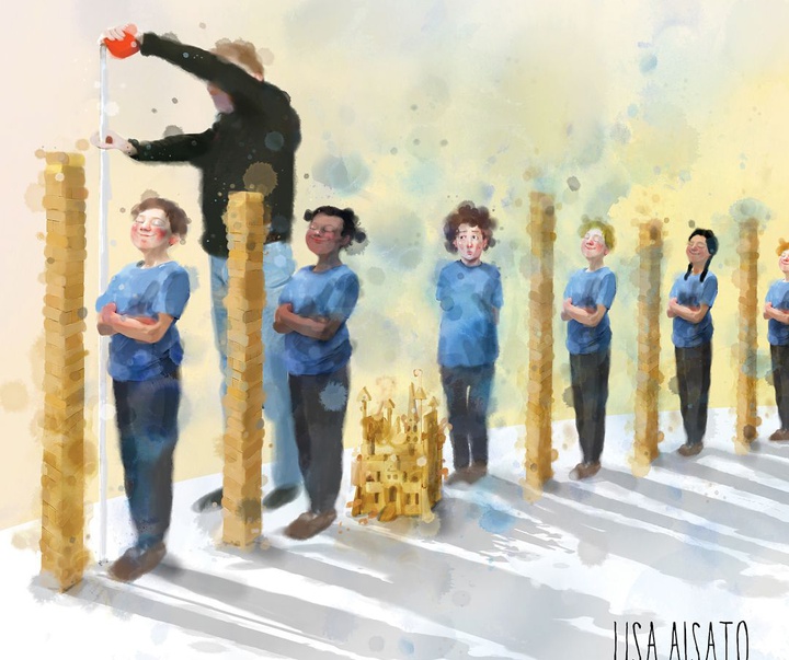 Gallery of Humor illustration by Lisa Aisato-Norway