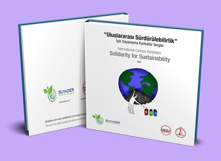 Catalog of International Cartoon Exhibition Solidarity for Sustainability-Turkey 2022