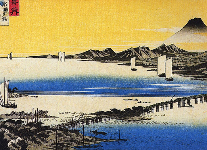 Gallery of traditional paintings of Utagawa Hiroshige- Japan