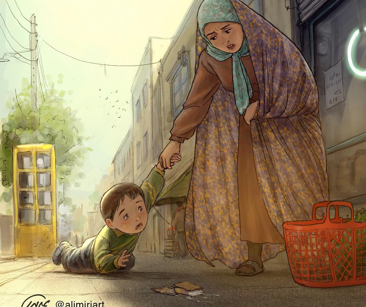 Gallery of illustration by Ali Miri-Iran