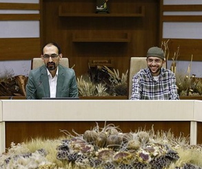 The large panoramic painting of Khorramshahr was examined in the thirty-sixth modern art and thought gathering "Dedar".