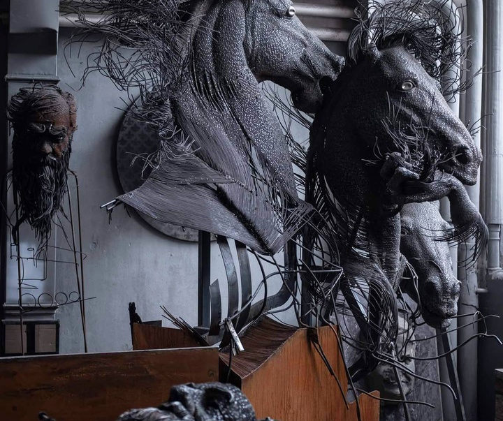 Gallery of Metal Sculpture by Darius Hulea-Romania