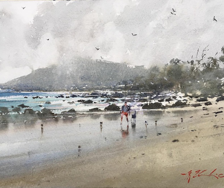 Gallery of Watercolor Painting by Joseph Zbukvic - Croatia