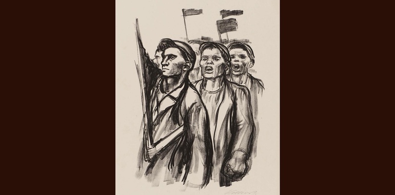 Käthe Kollwitz design for Labor Day