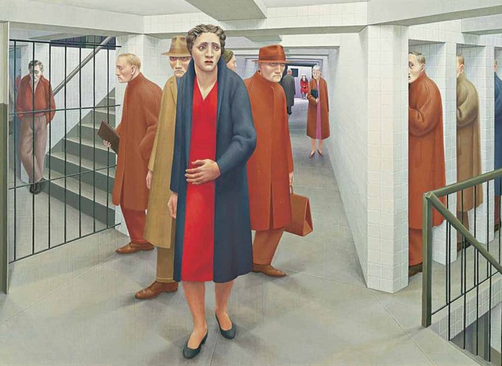 Gallery of painting by George Tooker-USA