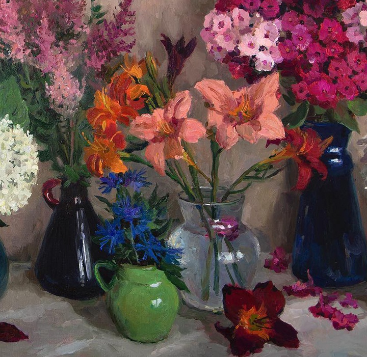 Gallery of painting by Stanislav Brusilov-Russia