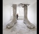 "Ego Erectus" a giant statue of human legs