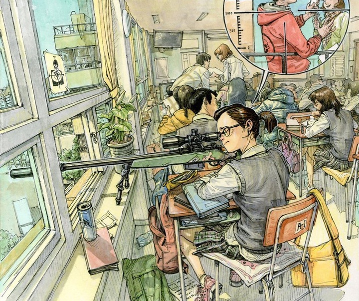 Gallery of Drawing by Kim Jung Gi US