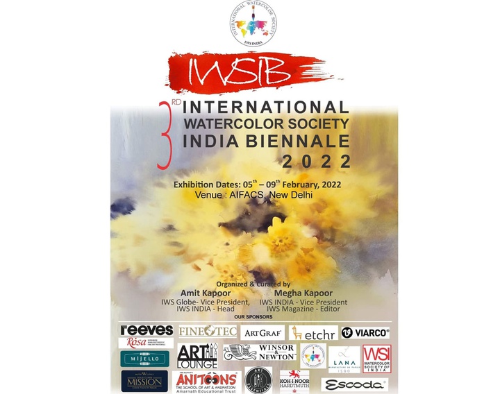 3rd International Watercolor Society India Biennale 2022