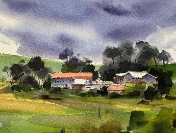 Gallery of Watercolor painting by Tere Lojero-Mexico