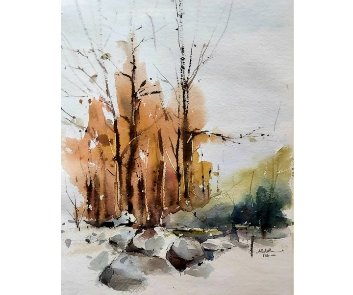 Gallery of Watercolor painting by Neda Ranjbar- Iran