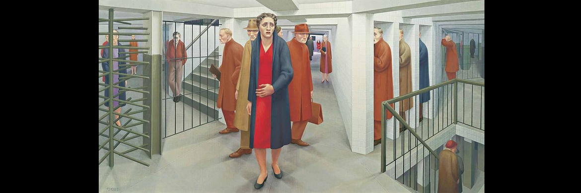 Gallery of painting by George Tooker-USA