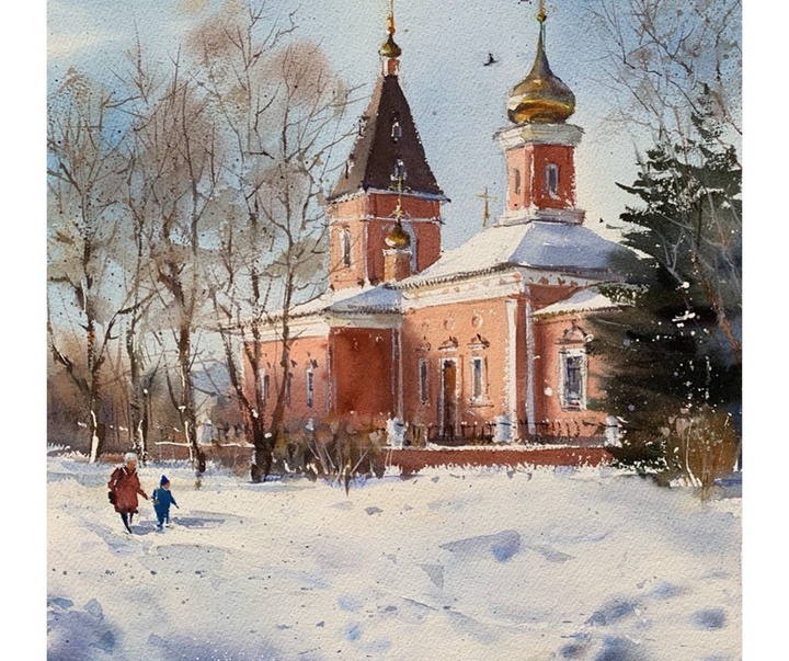 Gallery of Watercolor by Galina Gomzina-Russia