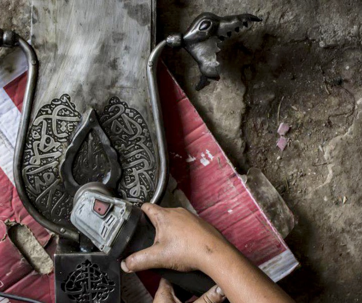 Gallery of Modern Art -  Alam Making (Symbolic art of Ashura) - Ashura Art
