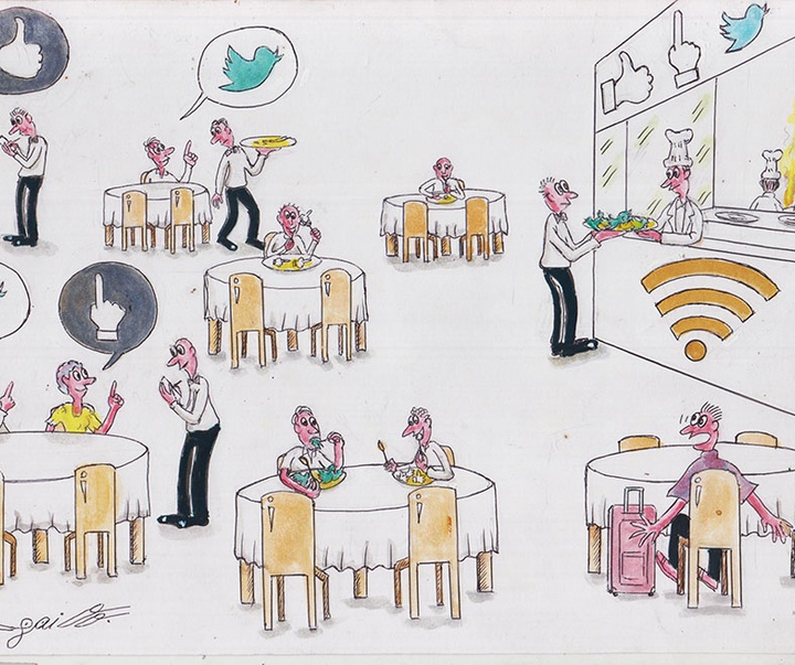 First Selection of the International Cartoon Contest “Terror Online”