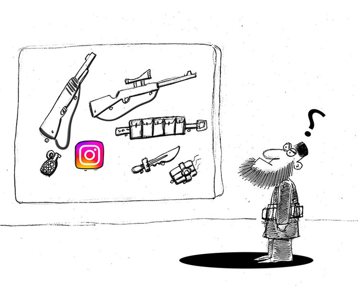 First Selection of the International Cartoon Contest “Terror Online”