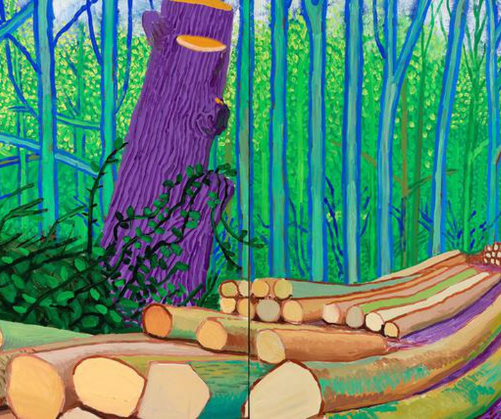 Gallery of painting by David Hockney - England