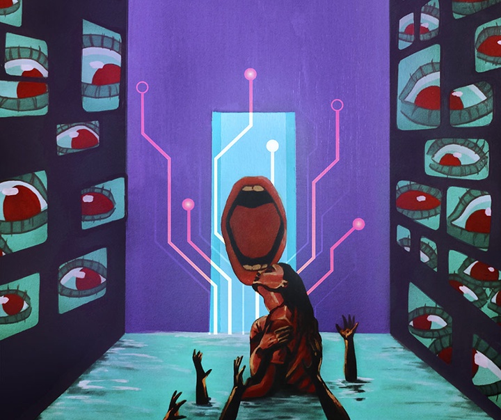 First Selection of the International Poster Contest “Terror Online”