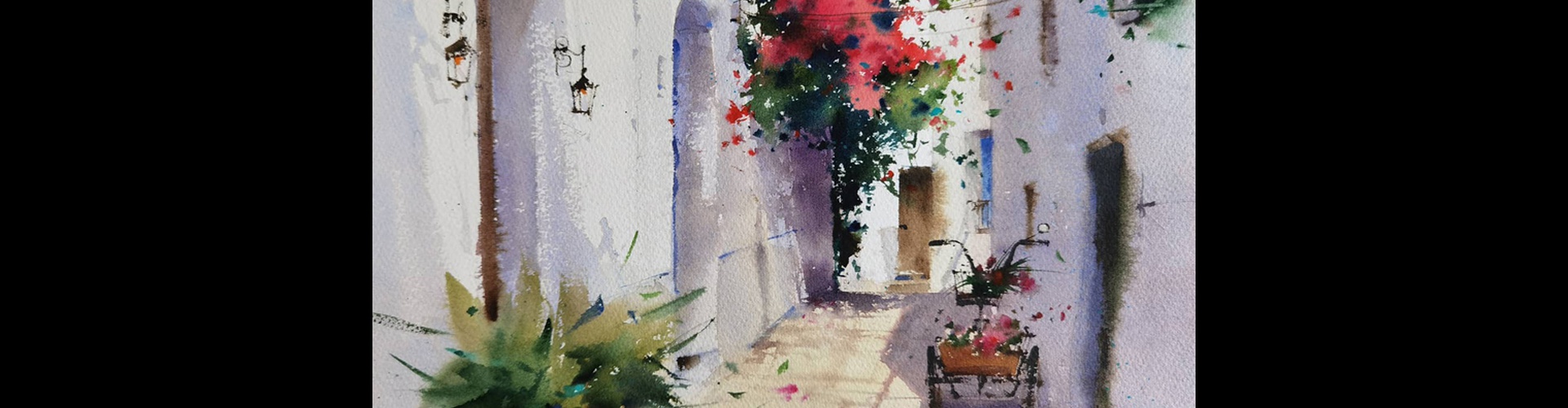 Gallery of Watercolor painting by Blanca Alvarez- Spain