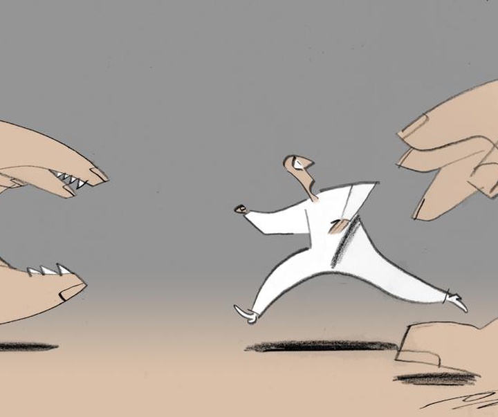 Gallery of Political Cartoon by Marquard Otzen - Denmark