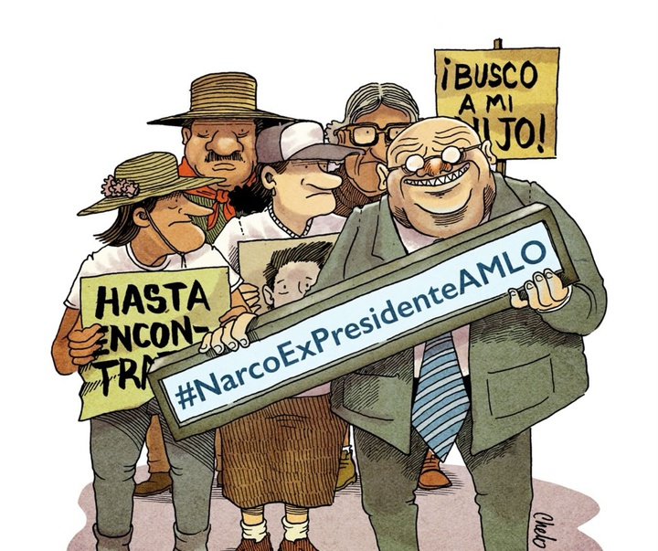 Gallery of political Cartoon by Monero Chelo-Mexico