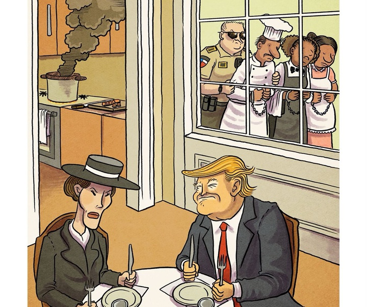 Gallery of political Cartoon by Monero Chelo-Mexico