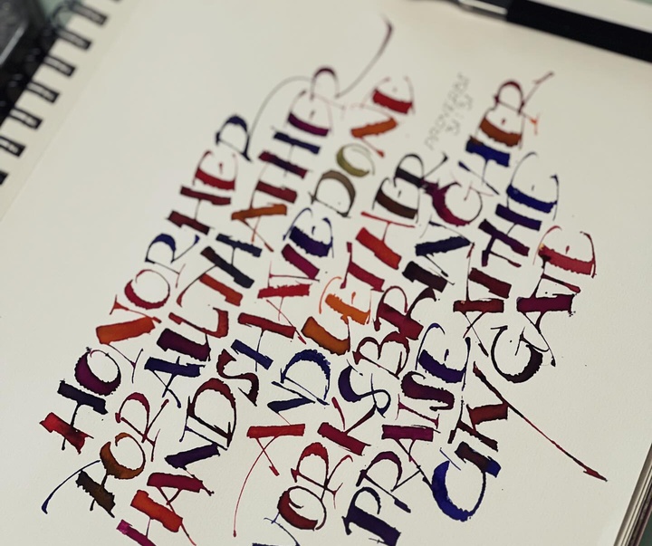 Gallery of Calligraphy by Emmanuel Buron - Canada