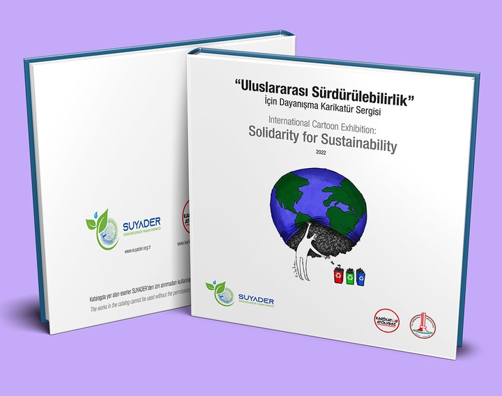 Catalog of International Cartoon Exhibition Solidarity for Sustainability-Turkey 2022