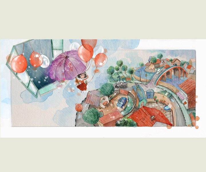 Gallery of illustration by Mehrane Jandaqi-Iran