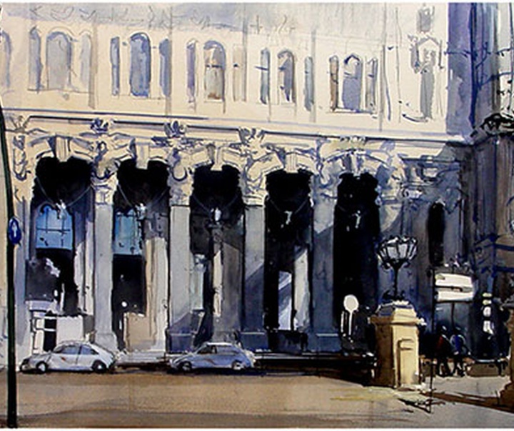 Gallery of Watercolor by Ricardo Azkargorta Celaya-Spain