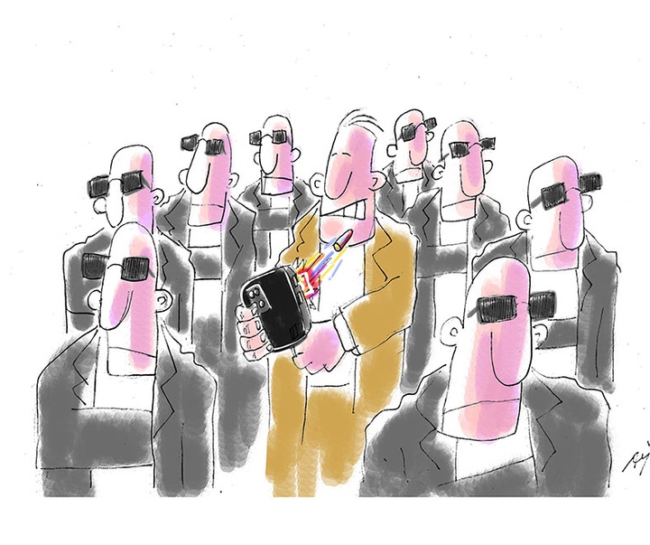 First Selection of the International Cartoon Contest “Terror Online”