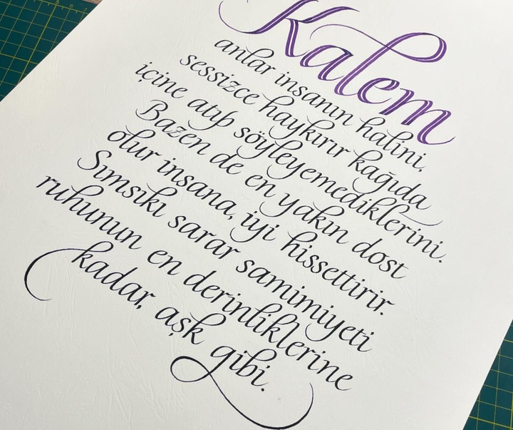 Gallery of Calligraphy by Hasan Hüseyin UYAN - Türkiye