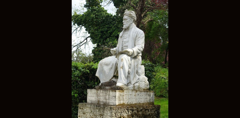 Apart from Tehran, a statue of a famous Iranian sage and poet; Ferdowsi is located in Rome, Italy.