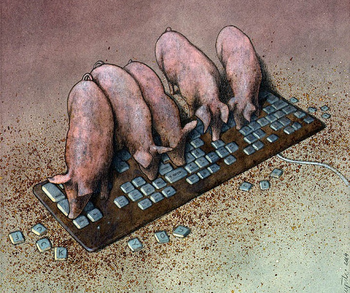 Gallery of Cartoon by Pawel Kuczynski-Poland part 2