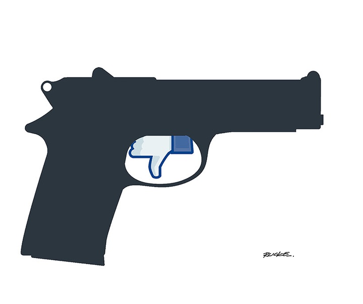 First Selection of the International Cartoon Contest “Terror Online”