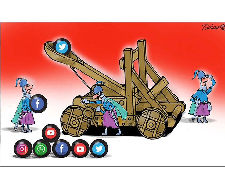 First Selection of the International Cartoon Contest “Terror Online”