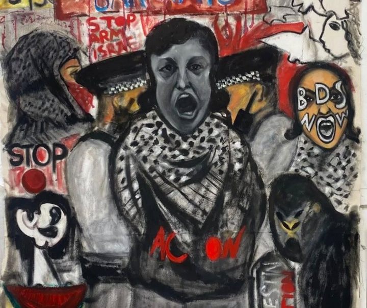 Gallery of Painting by Malak Mattar - GAZA