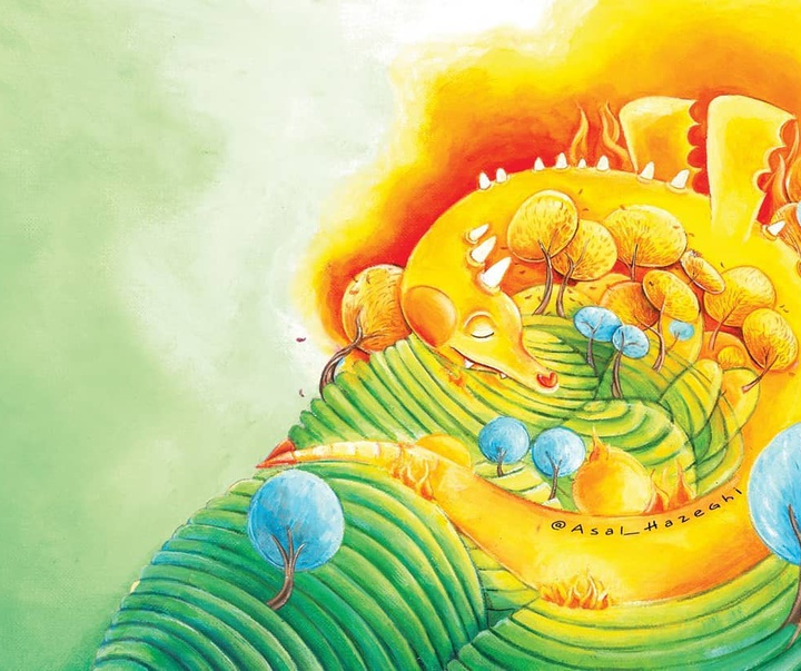 Gallery of illustration by Asal Hazeghi- Iran