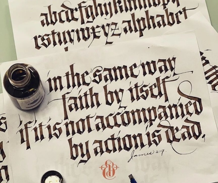 Gallery of Calligraphy by Emmanuel Buron - Canada