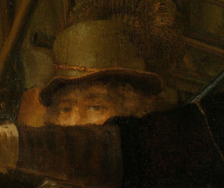 Gallery of The Night Watch details by Rembrandt