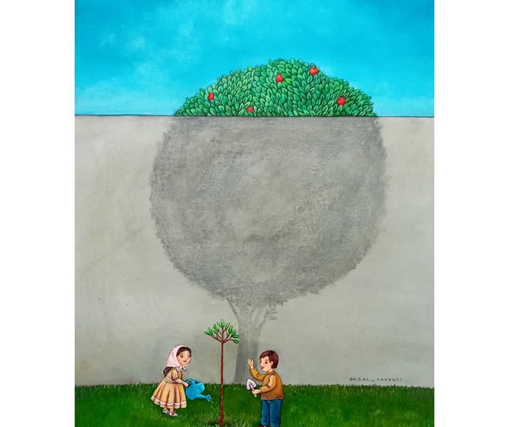 Gallery of illustration by Asal Hazeghi- Iran