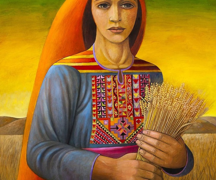 Gallery of Painting by Sliman Mansour - Palestine