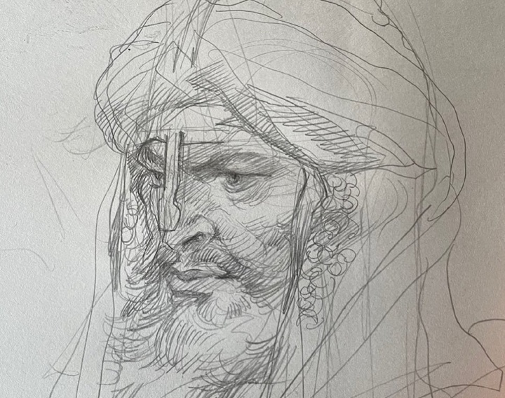 Gallery of drawing by Hassan Rouholamin-Iran