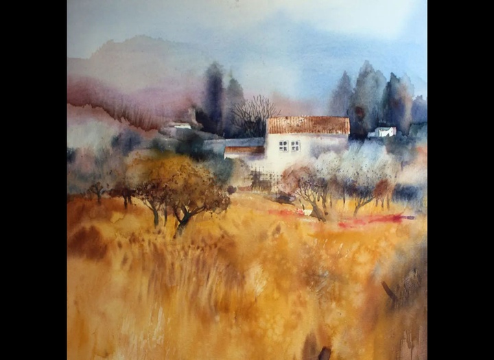 Gallery of Watercolor painting by Antonio Ortega Perez-Spain