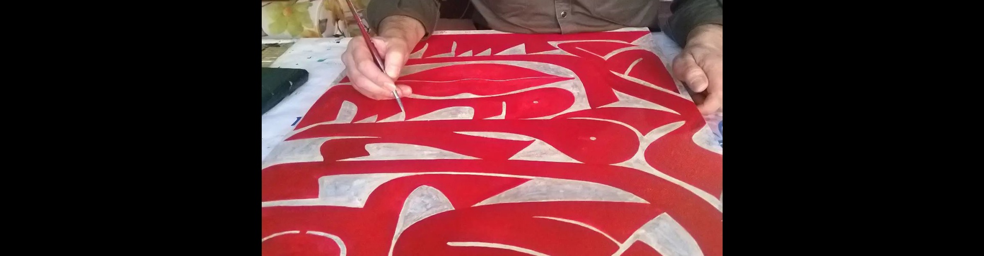 Gallery of Calligraphy by Gholam Hossein Farokhnasab-Iran