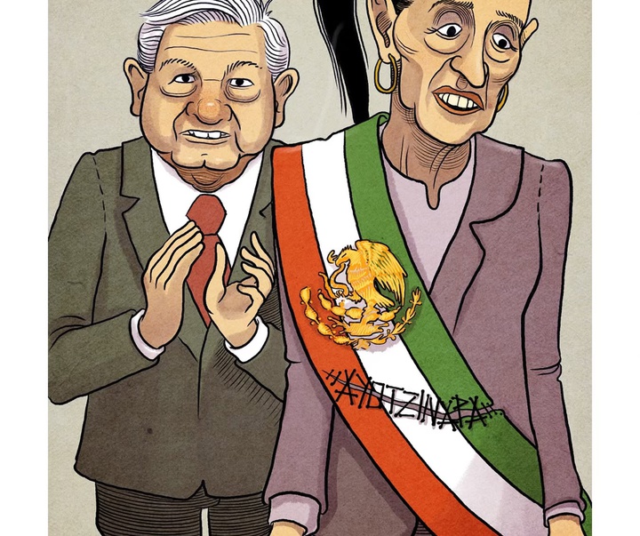 Gallery of political Cartoon by Monero Chelo-Mexico