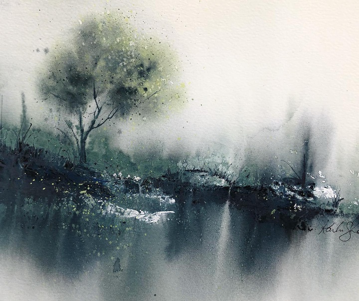 Gallery of Watercolor painting by Karlyn Shahnazarian-Canada