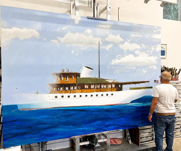 Gallery of Painting by Julio Larraz - USA